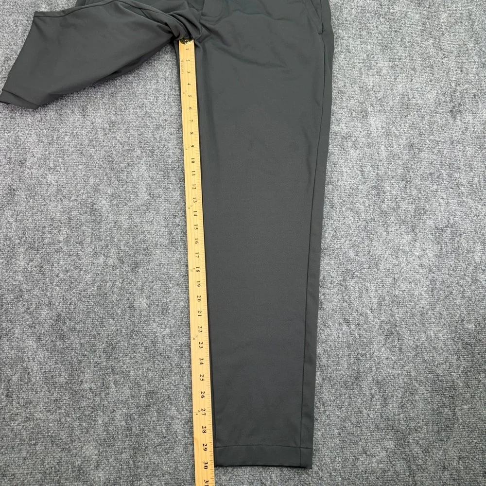 Bonobos Pants Men Large (34x30) Grey Off Duty Pant Drawstring Performance Golf